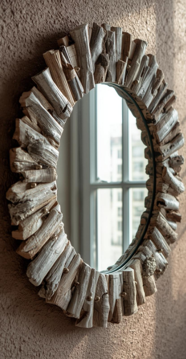 Miroir artisanal